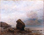 Isolated Rock Gustave Courbet
